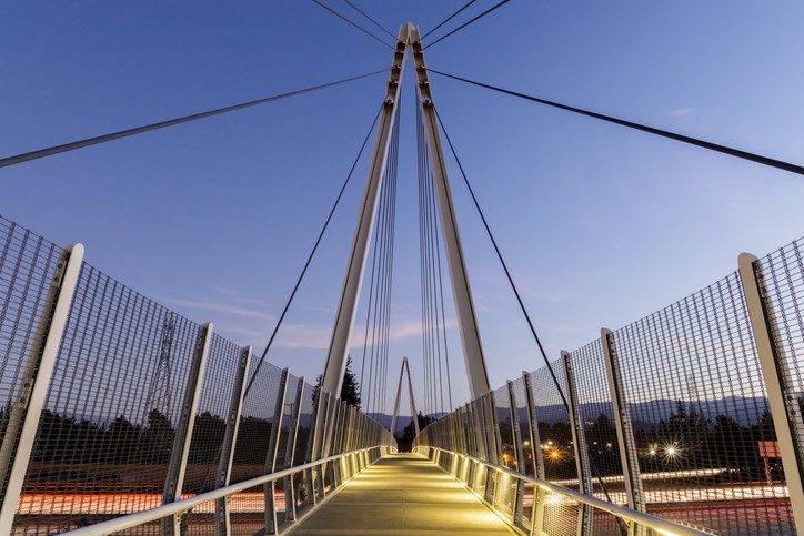 golden gate bridge at night sunnyvale california