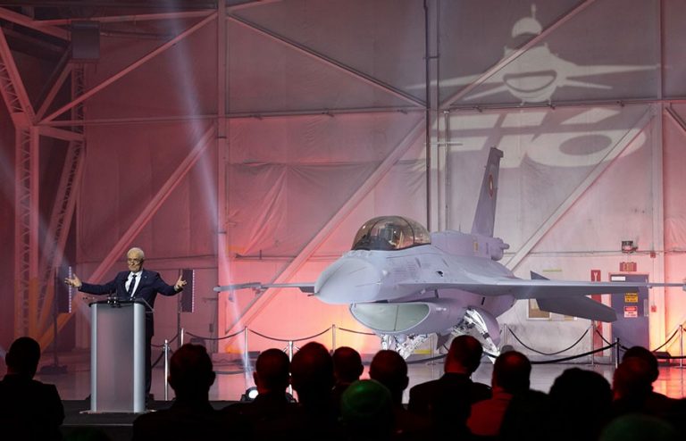 Lockheed Martin Delivers First F-16 Block 70 Jet to Bulgaria